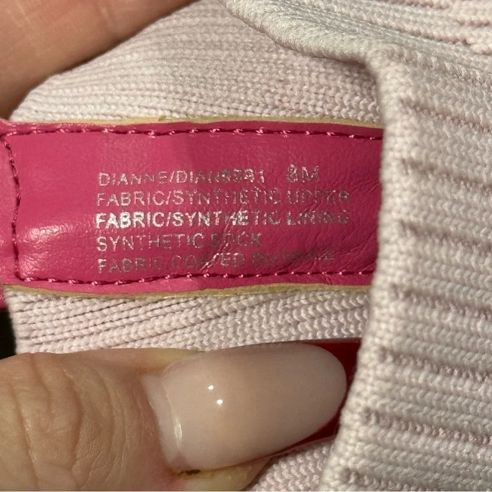Steve Madden Dianne Pink Ombré Knit‎ Stiletto Boot Size 8 Women